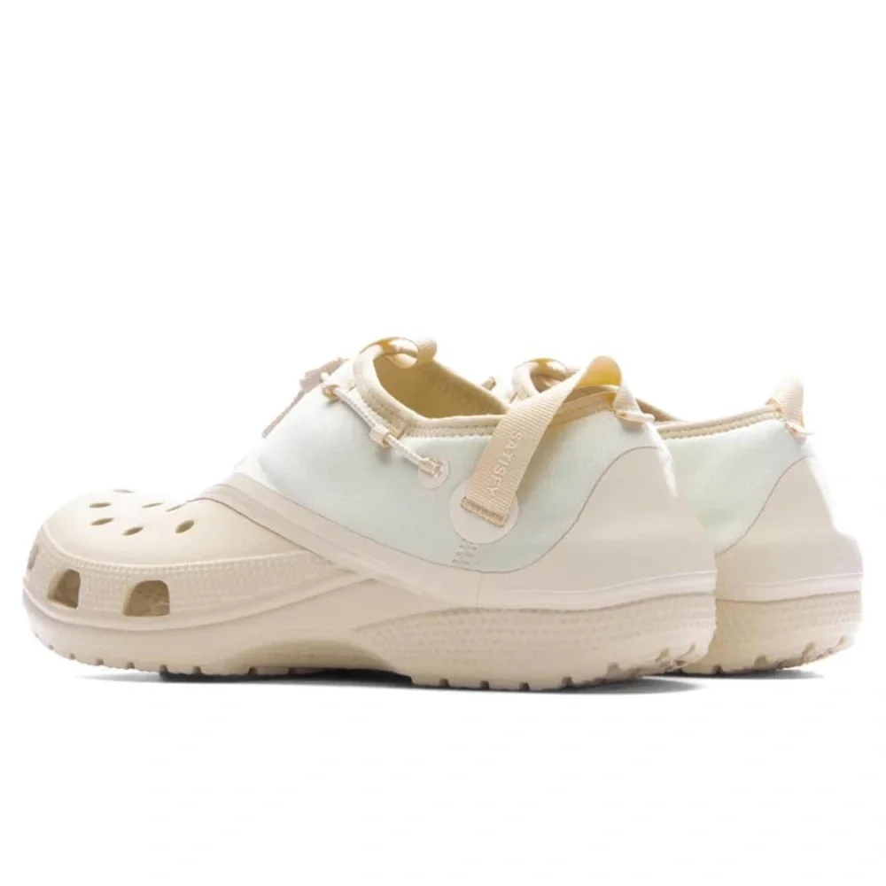 CROCS X SATISFY CLASSIC CLOG - BONE - Sz 6 unisex (w 8) - limited edition - Picture 3 of 4